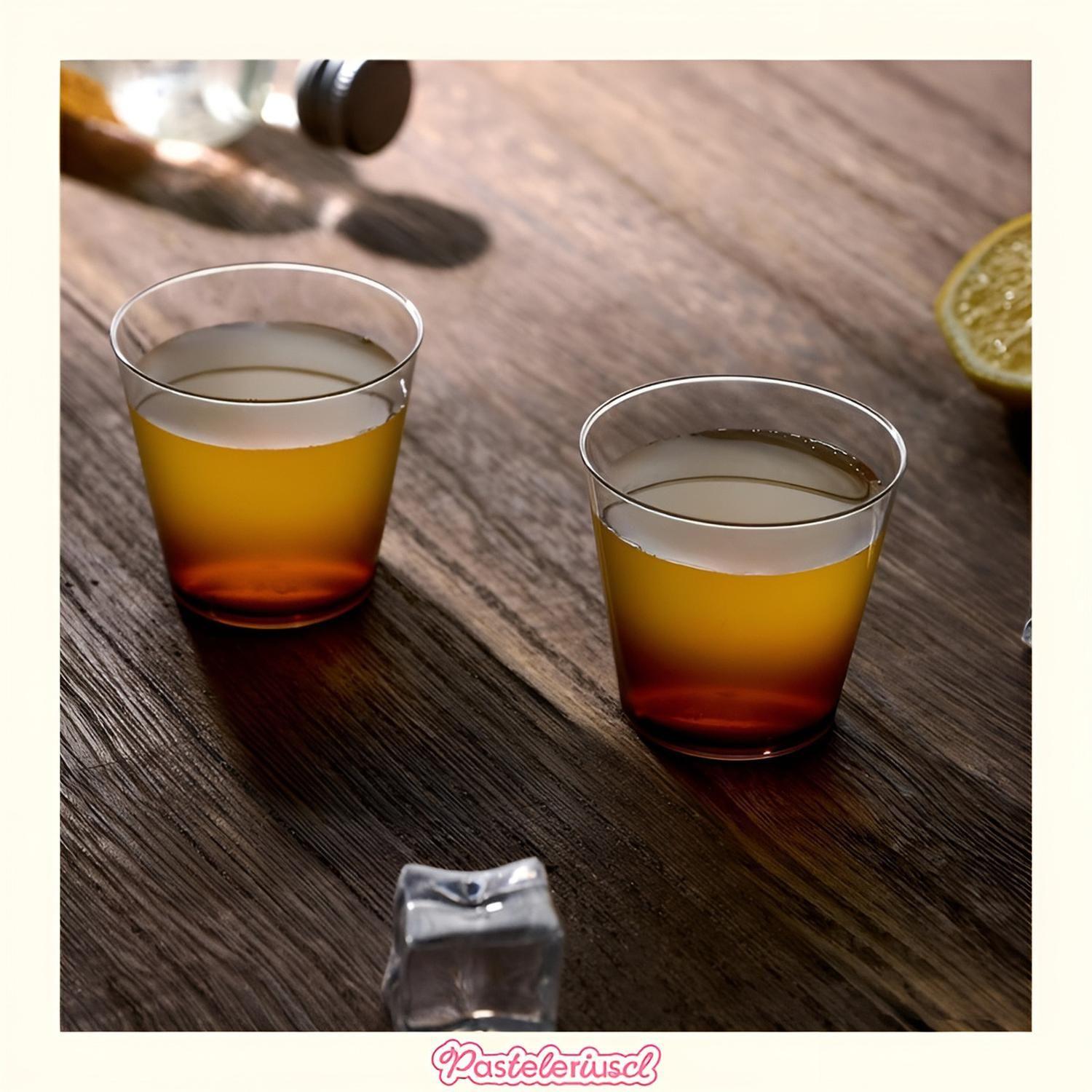 X200 Vasos Plasticos Pocillos Para Postres Vaso Shot 30ml Transparente-6