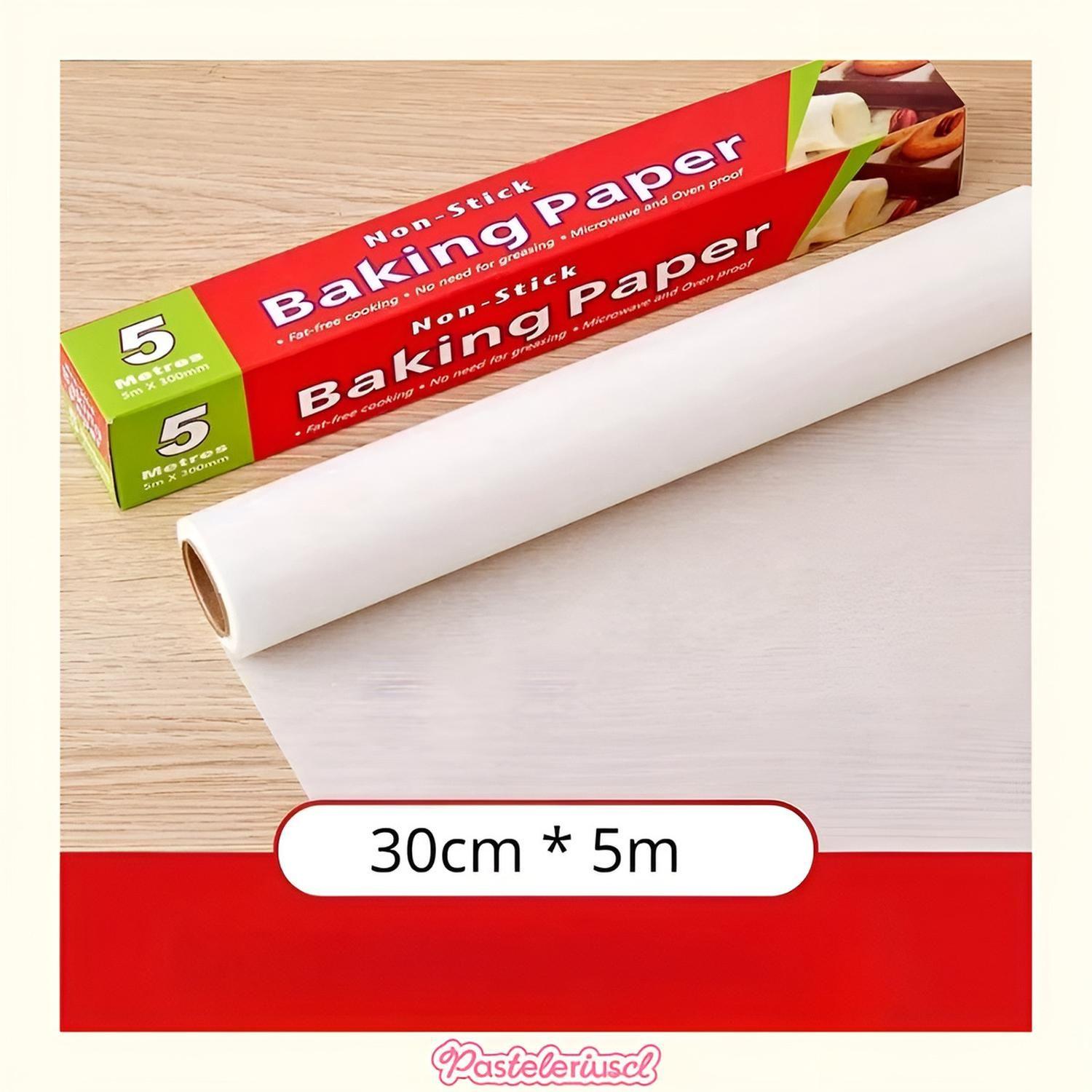 6 Rollos De Papel Mantequilla Papel Para Hornear Papel De 5m-2
