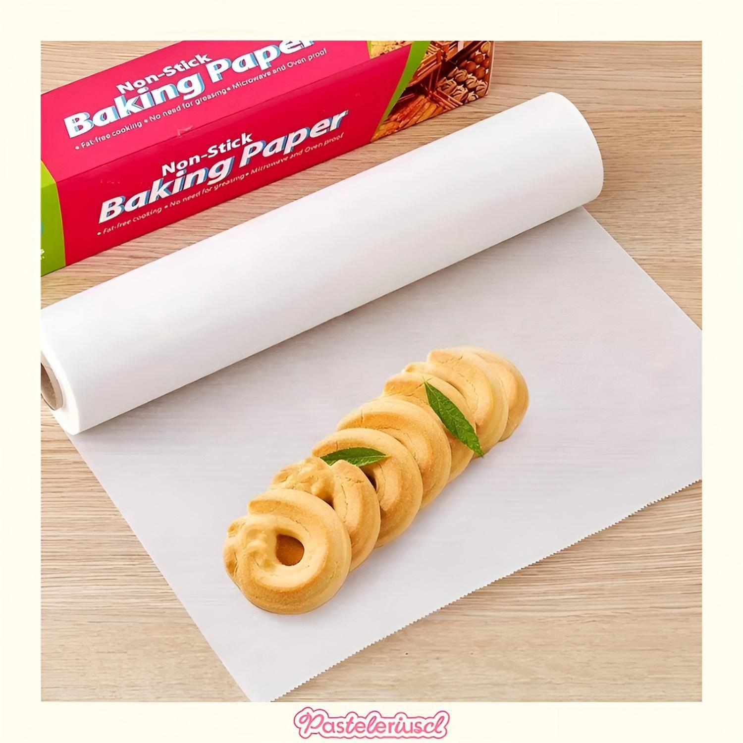 6 Rollos De Papel Mantequilla Papel Para Hornear Papel De 5m-4