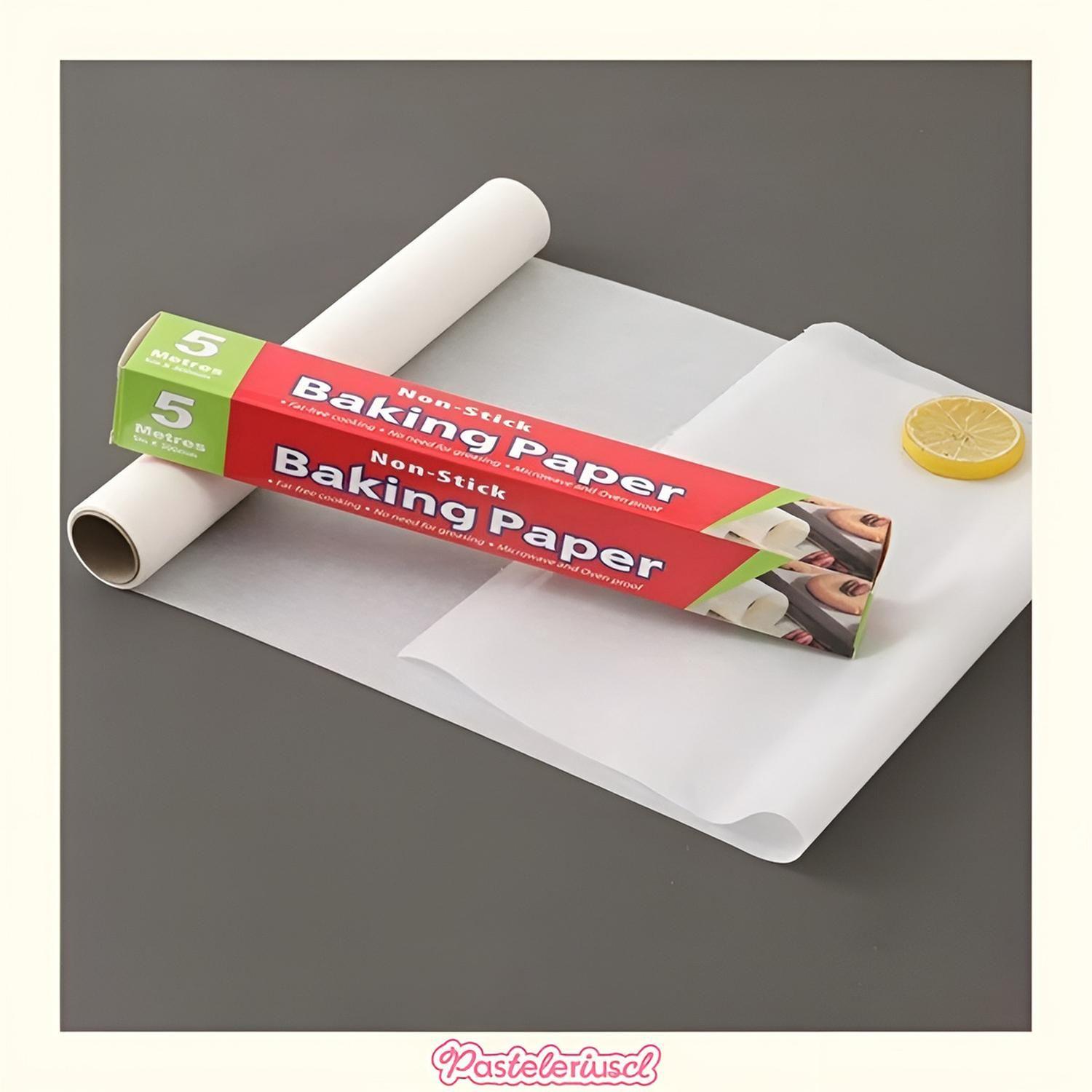6 Rollos De Papel Mantequilla Papel Para Hornear Papel De 5m-6