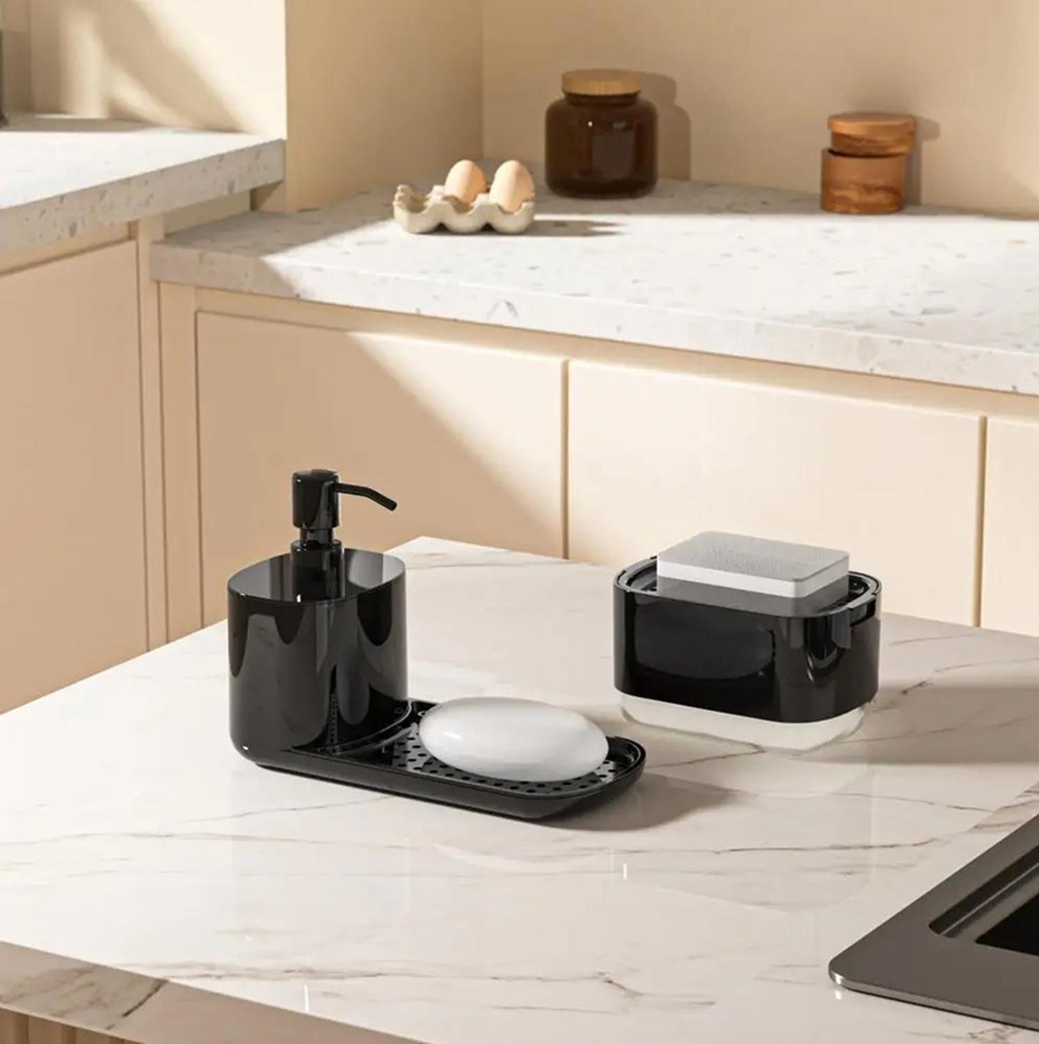 Soporte Esponja Lavaloza Para Tu Cocina Escurridor Lavaplato-3