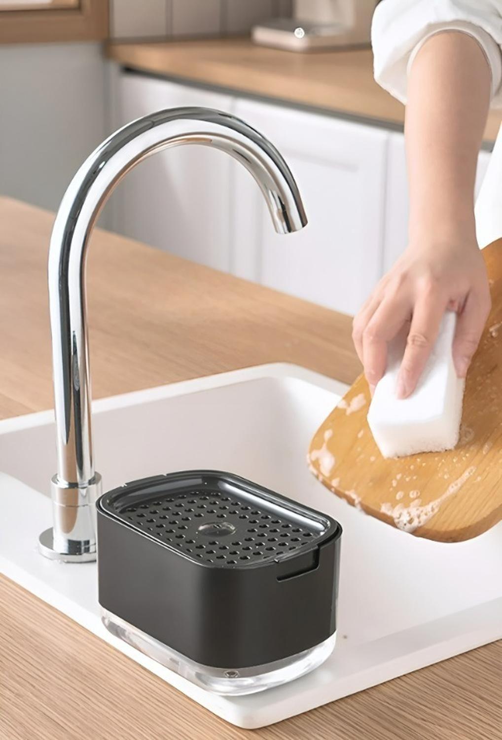 Soporte Esponja Lavaloza Para Tu Cocina Escurridor Lavaplato-5