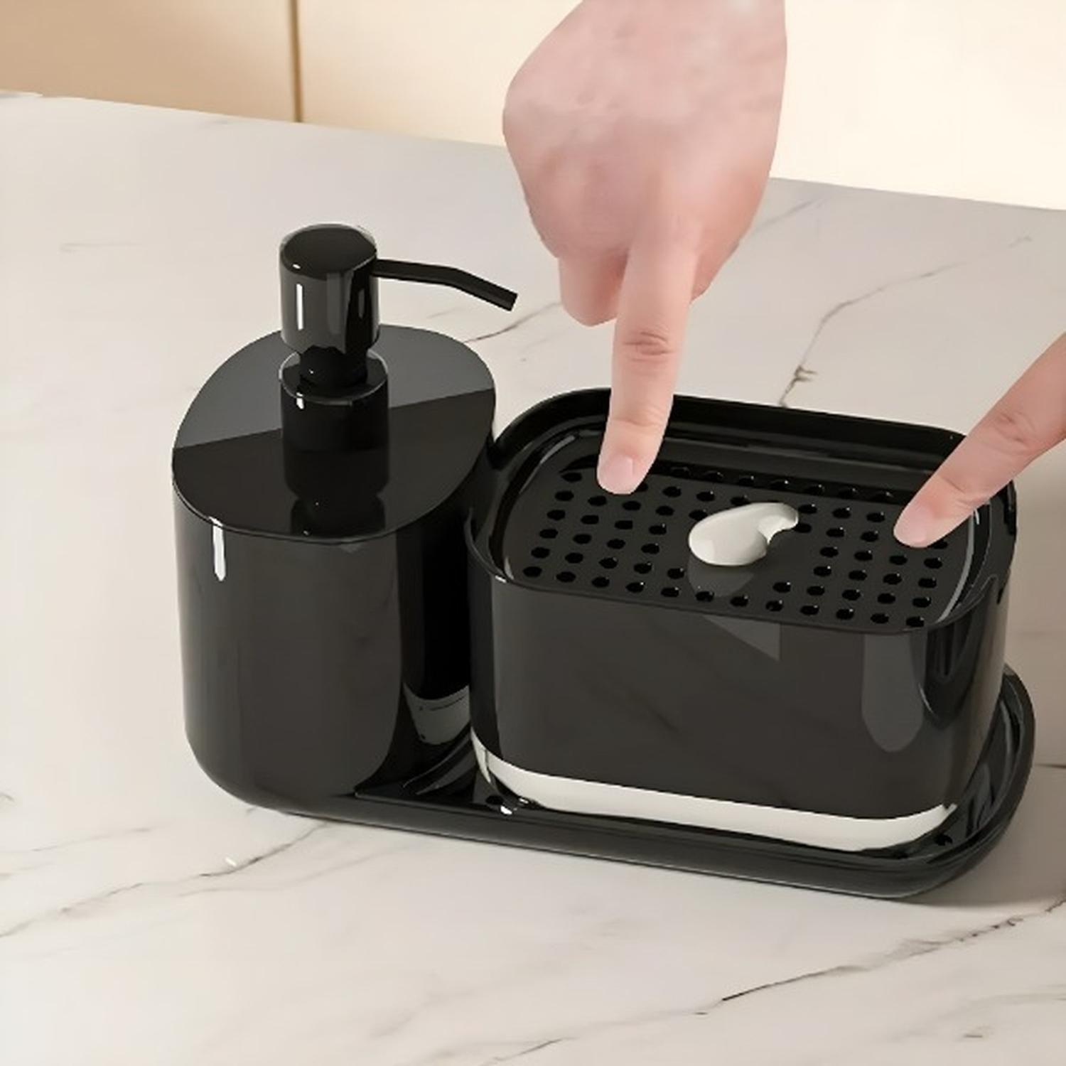 Soporte Esponja Lavaloza Para Tu Cocina Escurridor Lavaplato-7