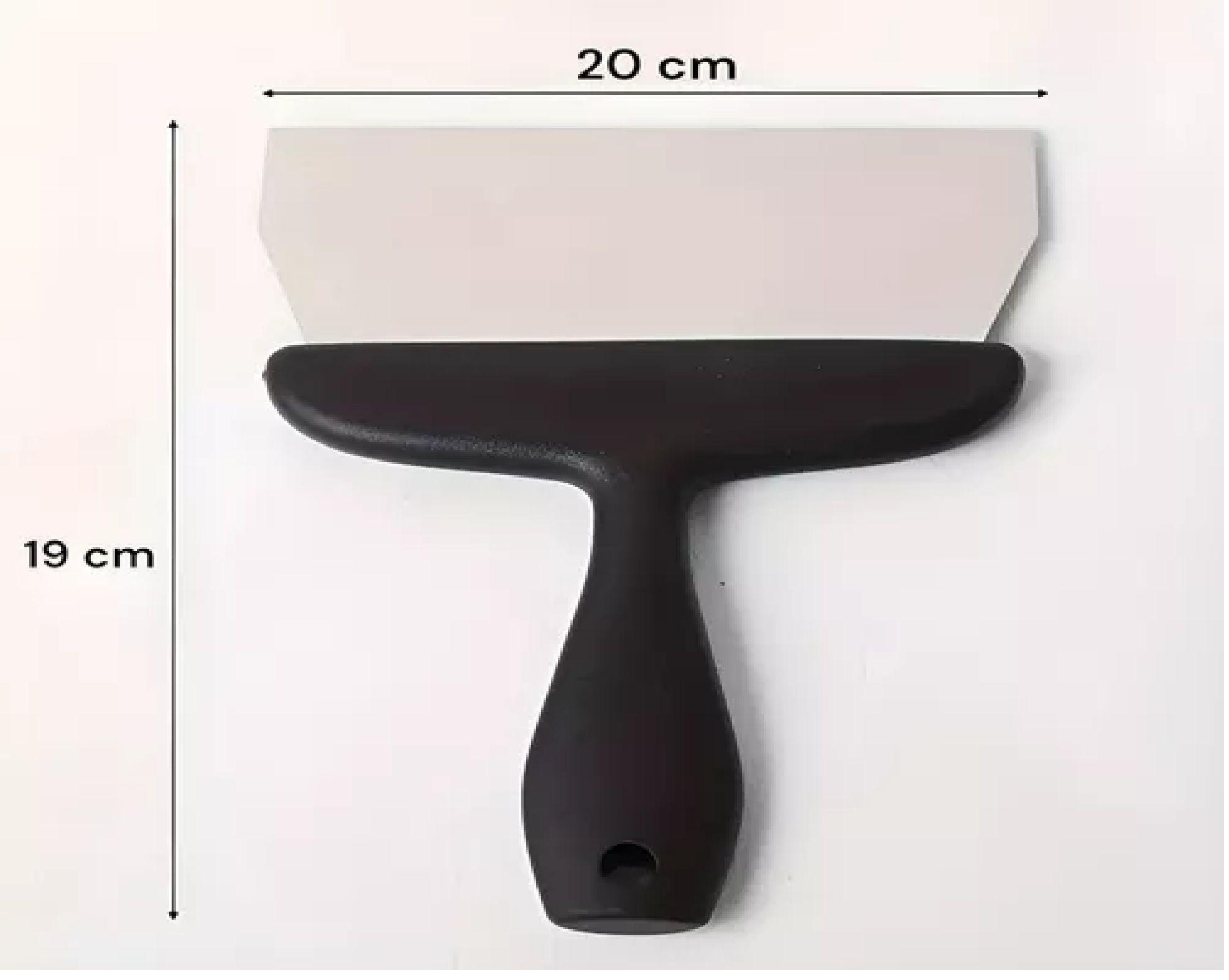 2 Espátula Repostería Termostato Raspador De Chocolate Espátula Cocina Espátula Repostera 20cm Negro-2