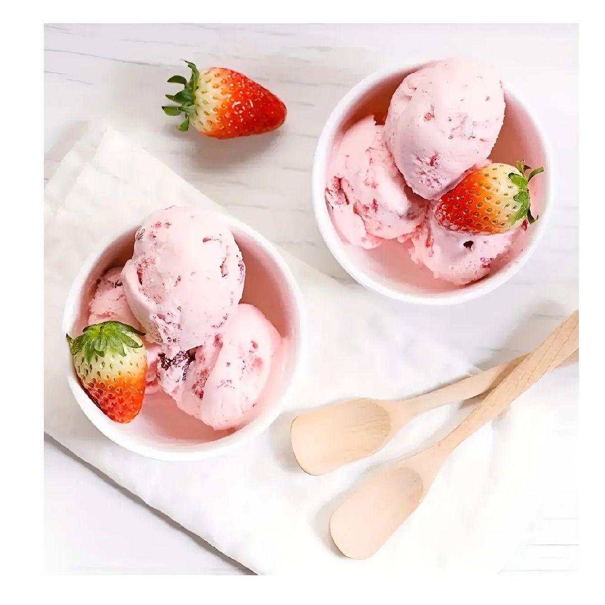 100 Vasos Polipapel Helado Vasos Pote Helado Desechables 4oz Blanco / Pote Helados 4oz-5