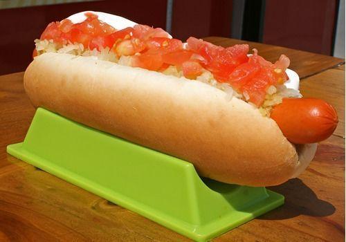 20 Porta Completos Plástico Completero Reutilizable Hot Dog -3