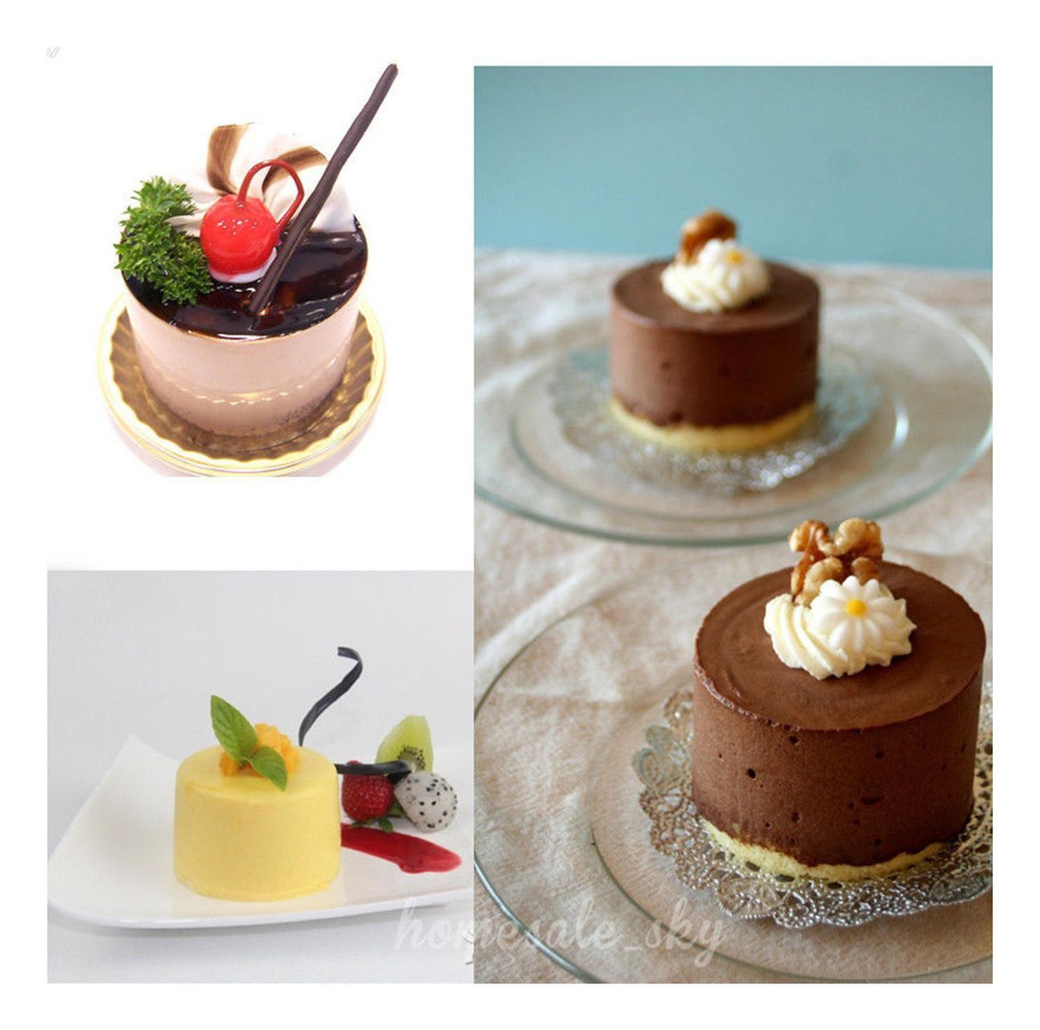 Molde De Silicona Cheesecake Molde Jabon Molde 6cavid Redond-5