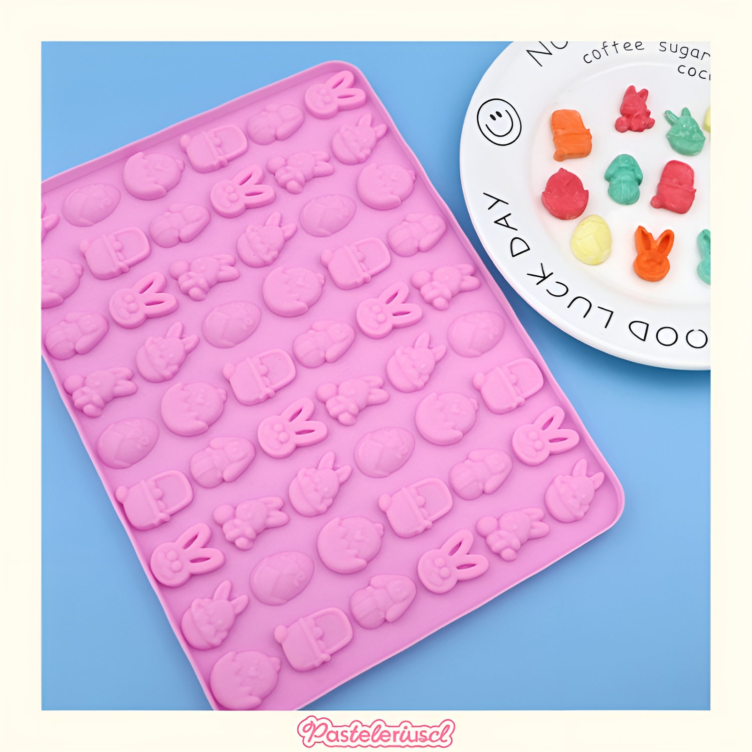 Molde De Conejo Mini De Pascua 54 Cavid Molde De Silicona Para Pascua Decoracion Para Fiestas-9