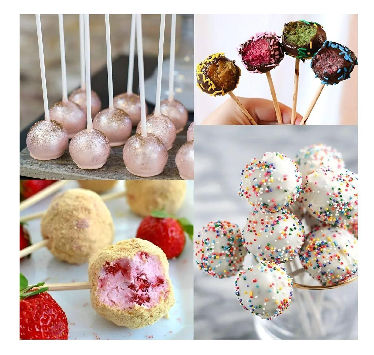 Moldes Silicona Queque Moldes Reposteria Cake Pops 20cav-5