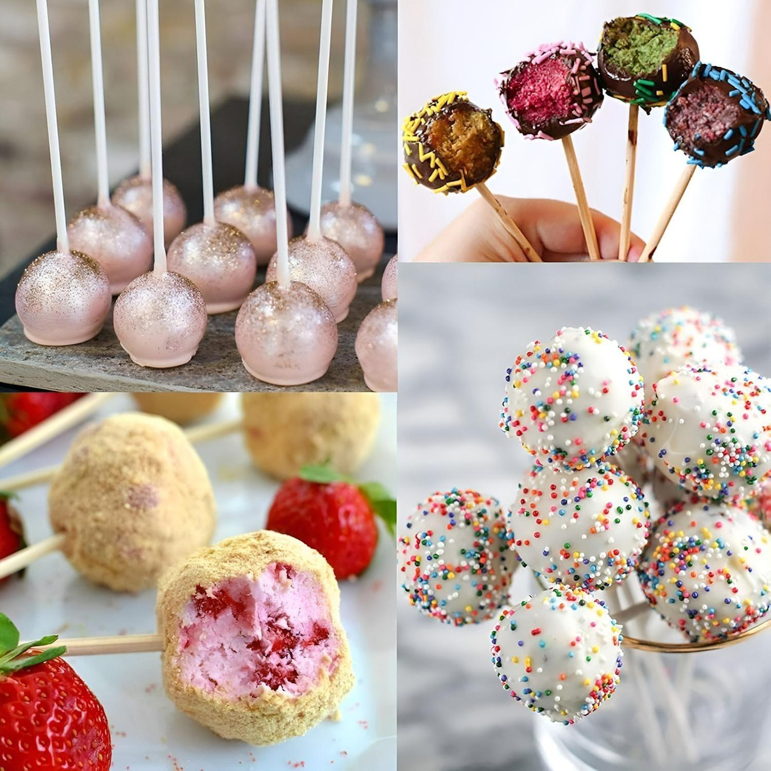 Molde De Silicona Cakepop Molde Silicona Cake Pop 20 Esferas-6