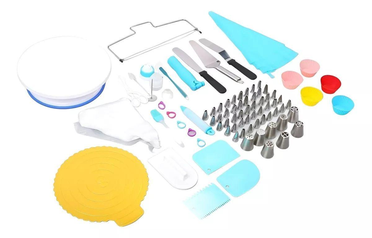 Set De Pasteleria Articulos De Reposteria Utensilios 140pzs-0