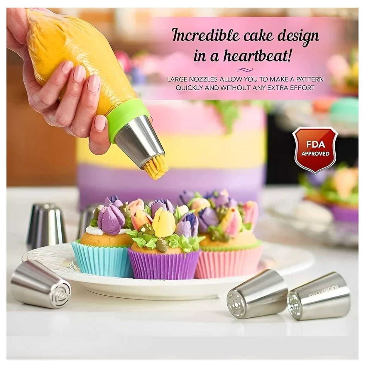 Set De Pasteleria Articulos De Reposteria Utensilios 140pzs-3