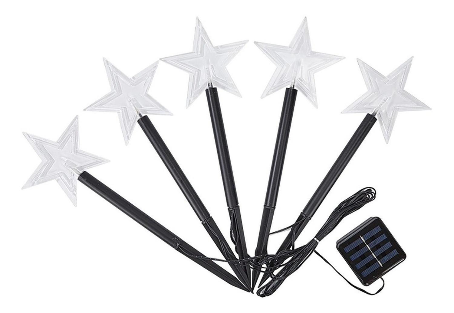 5 Guirnalda Solar Guirnaldas Solares Lampara Jardin Estrella-6
