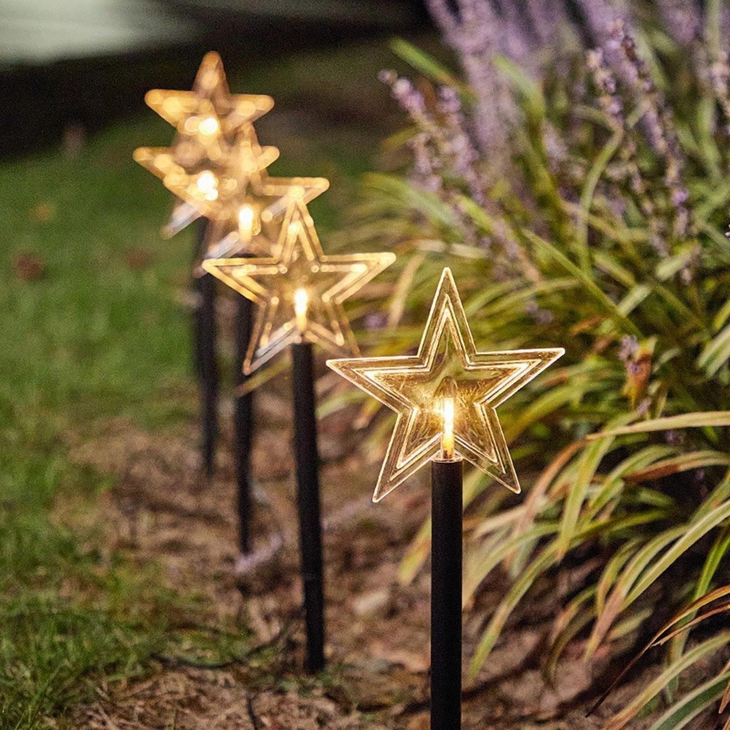 5 Guirnalda Solar Guirnaldas Solares Lampara Jardin Estrella-8