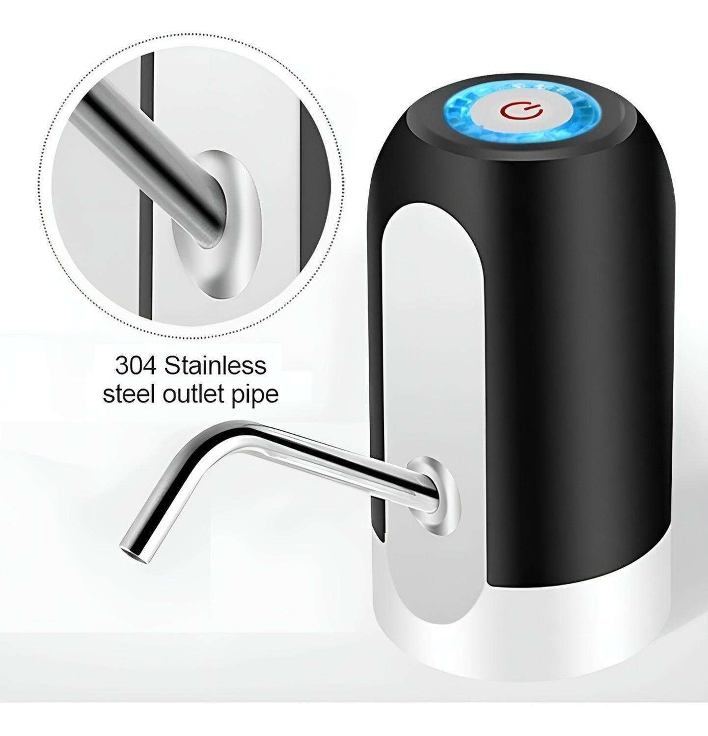 Bomba Dispensador Usb Agua Electrónico Recargable Botellón-3