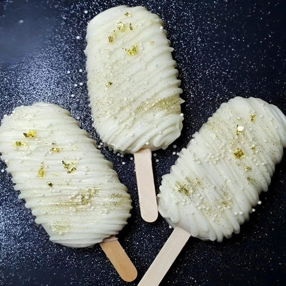 Moldes De Silicona Para Helados Molde Paletas Helado 3 Cavid Molde Silicona Repostería Moldes Paleta-4