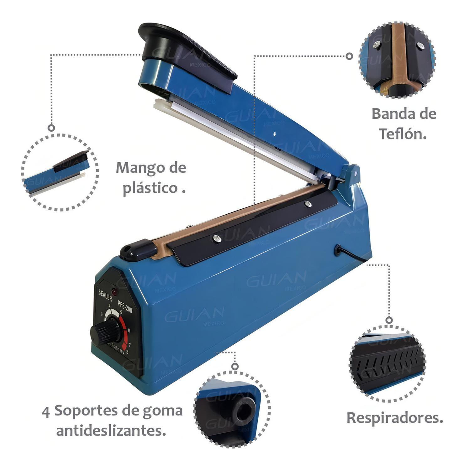 Sellador De Bolsa Selladora Maquina Selladora Selladora 20cm-3