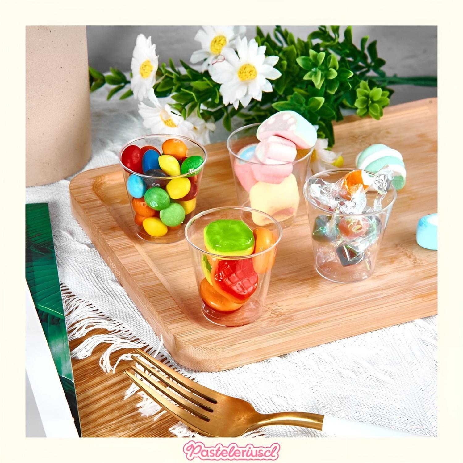 Set 50 Vasos Shot Pocillos Para Postres Vasos Plasticos 30ml Pocillos De Postre Pocillo Para Postre-7