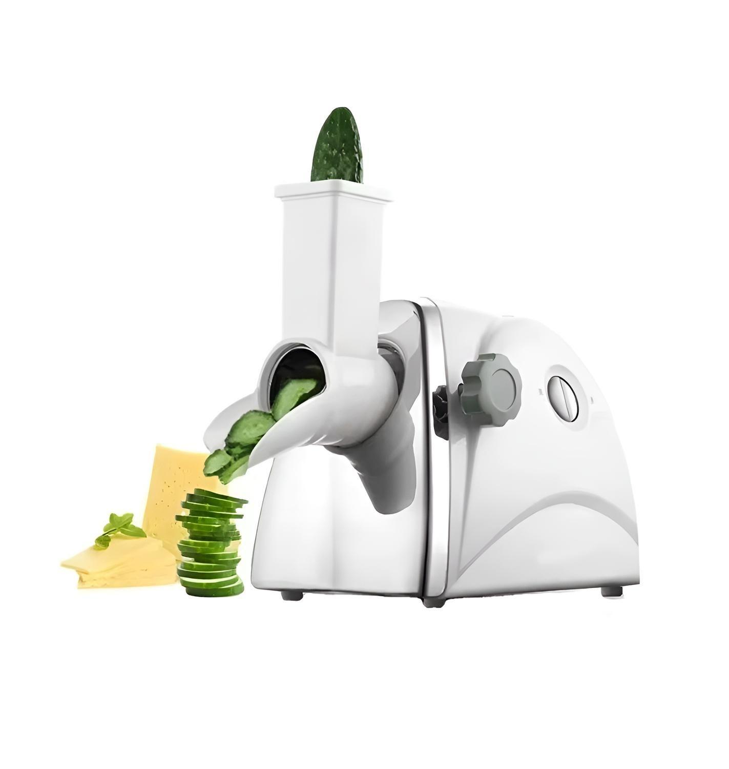 rallador queso giratorio rallador eléctrico para frutas y verduras 300W rallador queso electrico-6