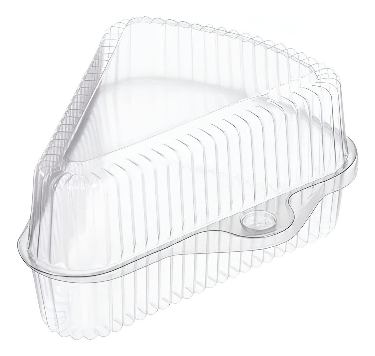 X100 Contenedor Triangular Contenedor De Alimentos Plasticos Color Transparente / Contenedor Triangu-7