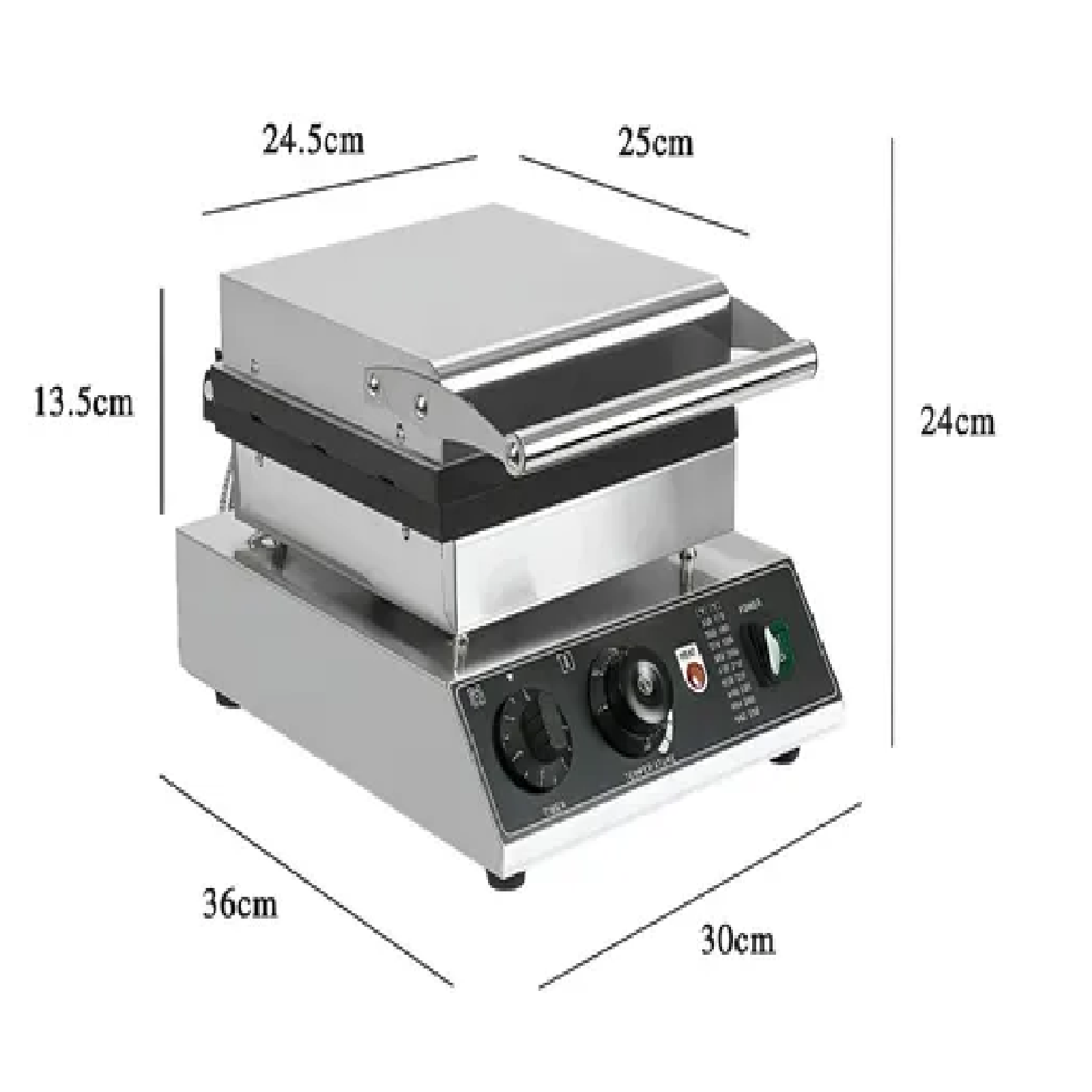 Wafflera Maquina Para Waffles Waflera Industrial Waffle 6cav-2
