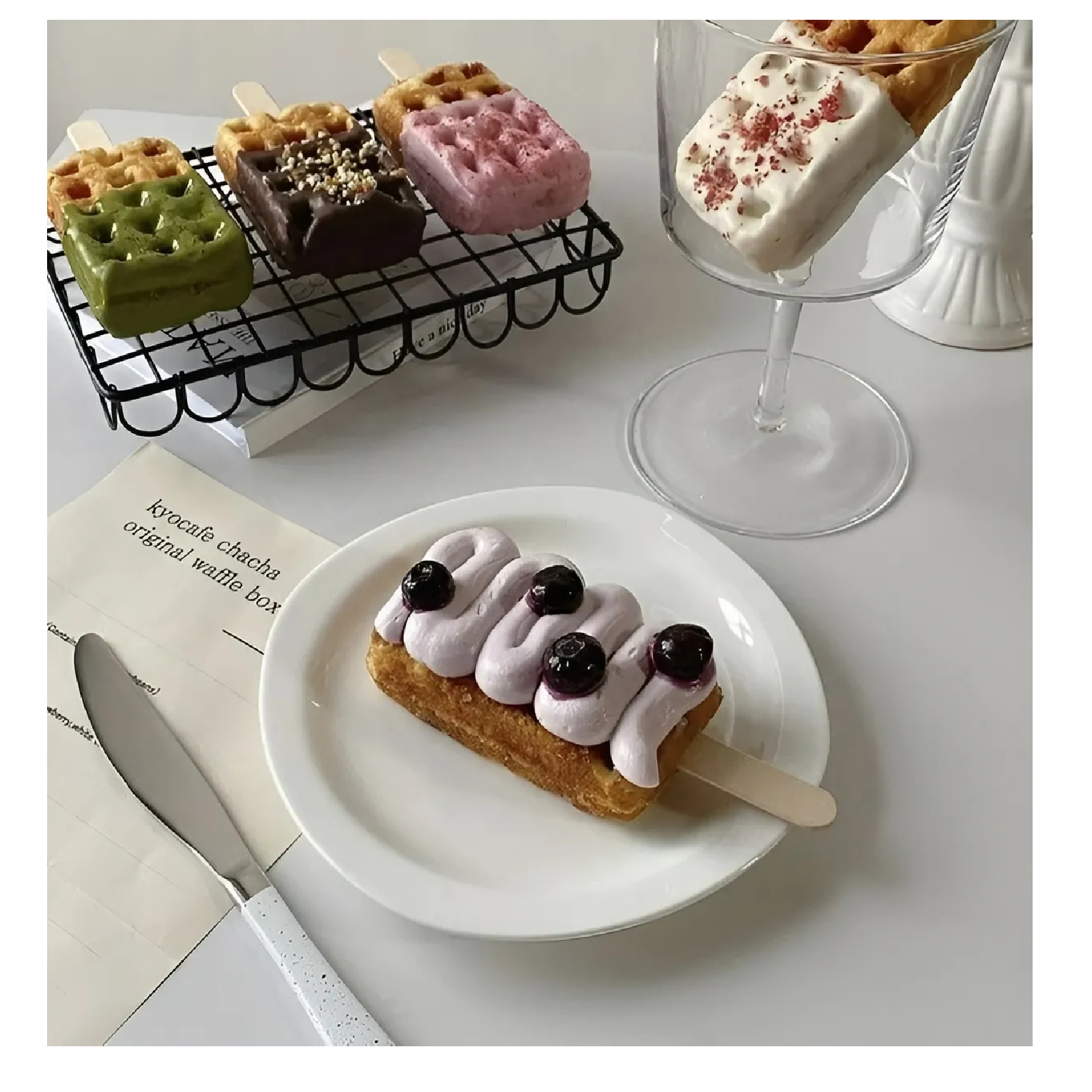 Wafflera Maquina Para Waffles Waflera Industrial Waffle 6cav-4