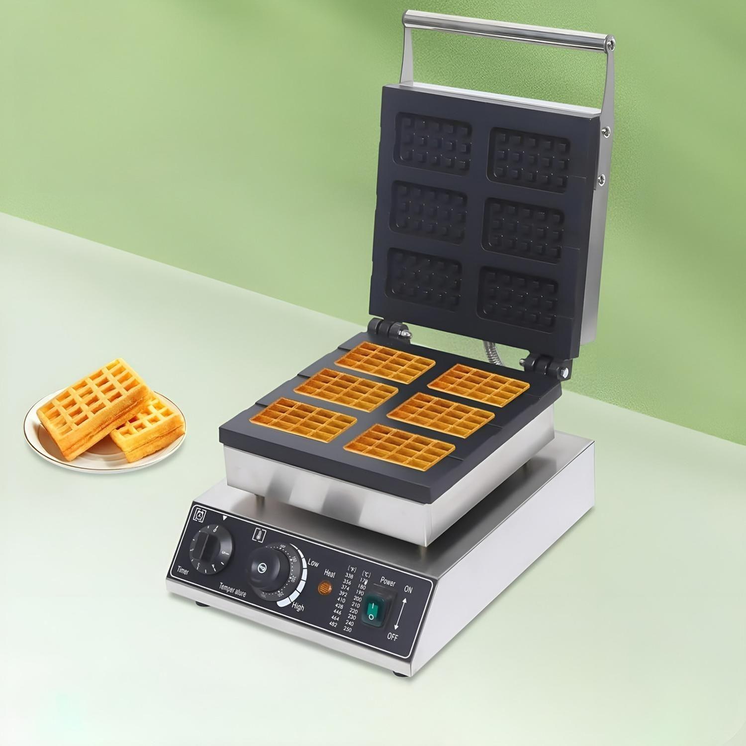 Wafflera Maquina Para Waffles Waflera Industrial Waffle 6cav-8