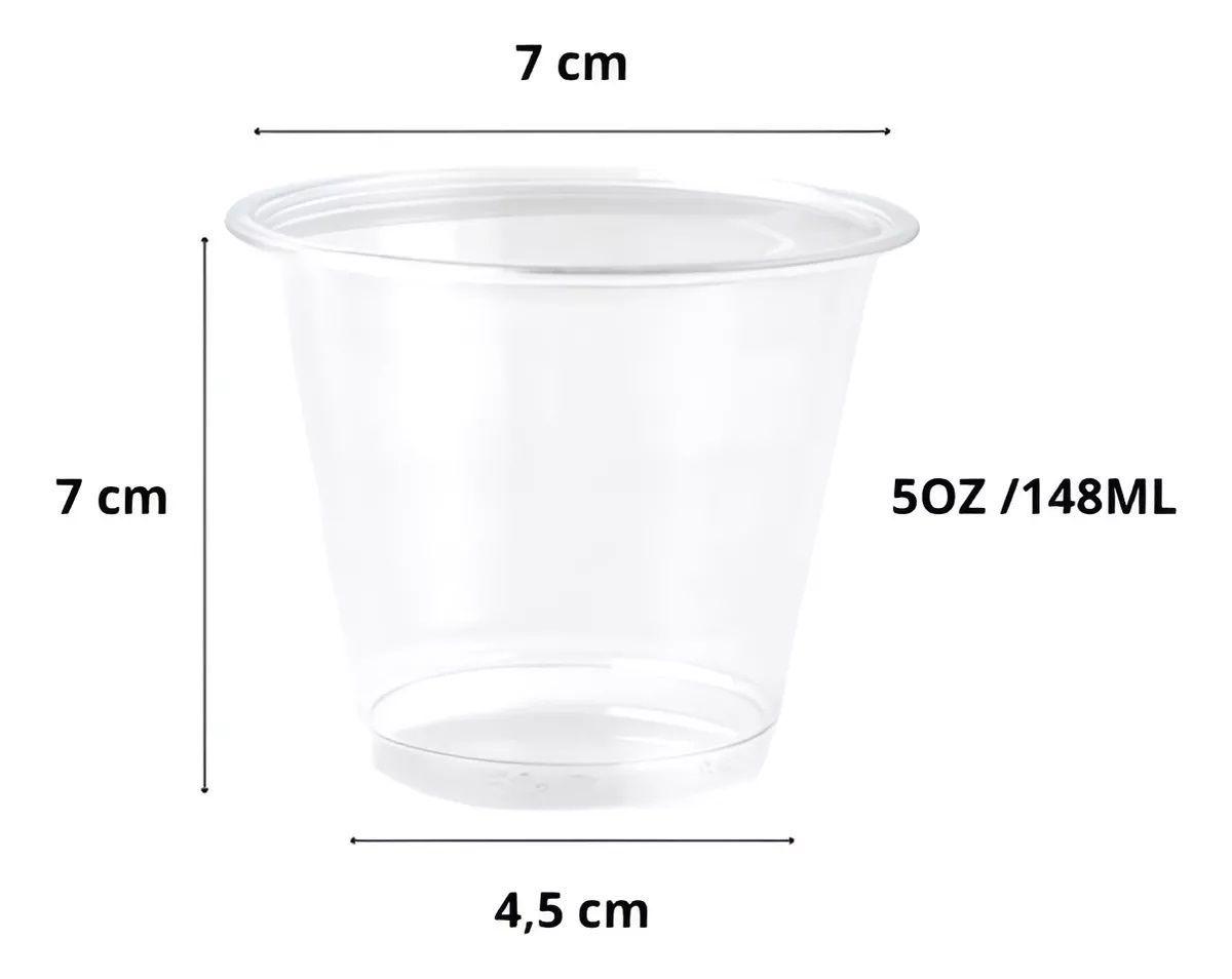 150 Vasos Plasticos Vasos Desechables Vaso Pequeño 5oz 148ml-4