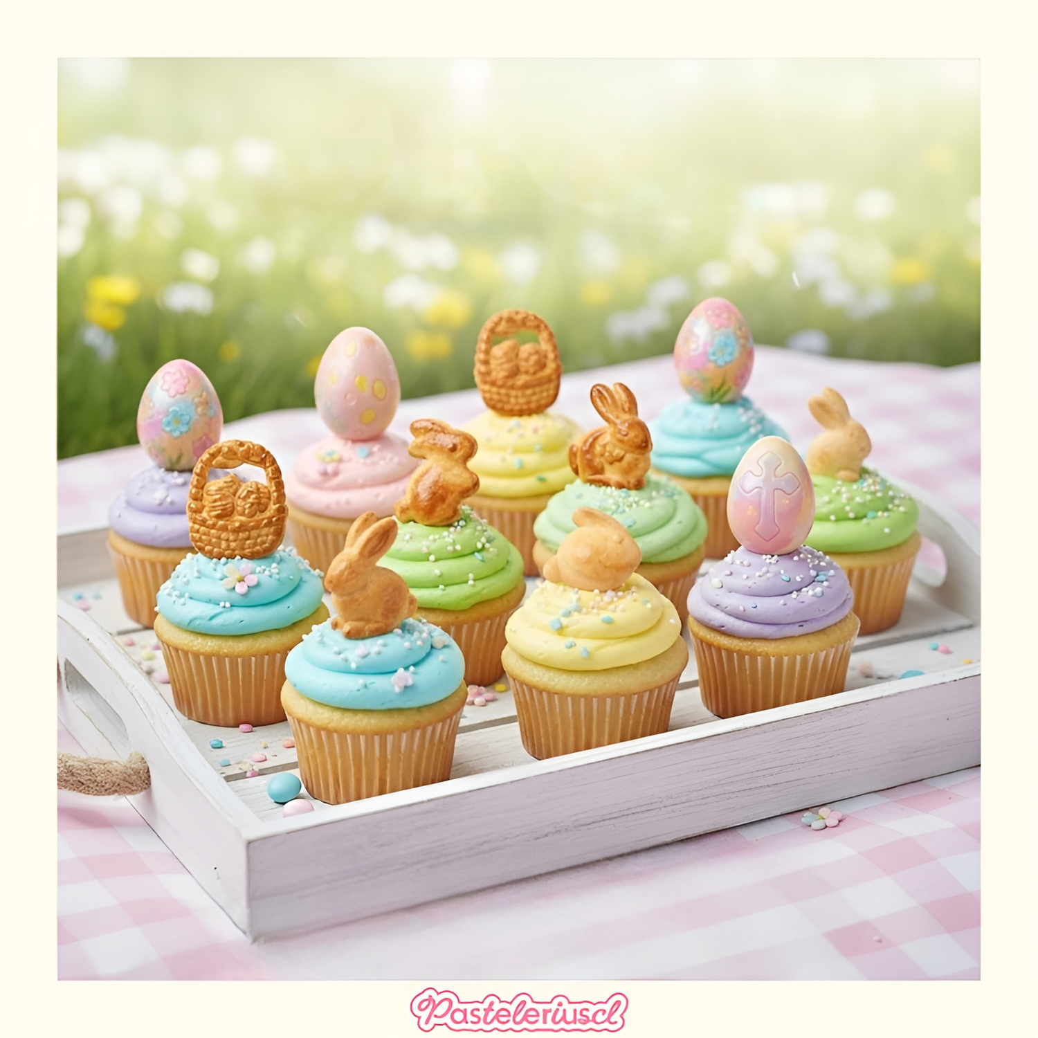 Pack X4 moldes de silicona Pascua 18cav Moldes De Chocolate Conejito-4
