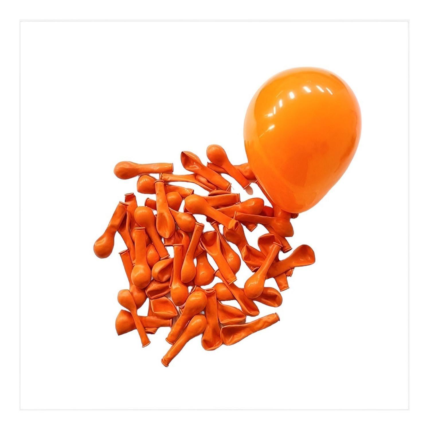 25 Set De Cumpleaños Globos Cumpleaños Globo Naranja 0959 Naranja 0959-5