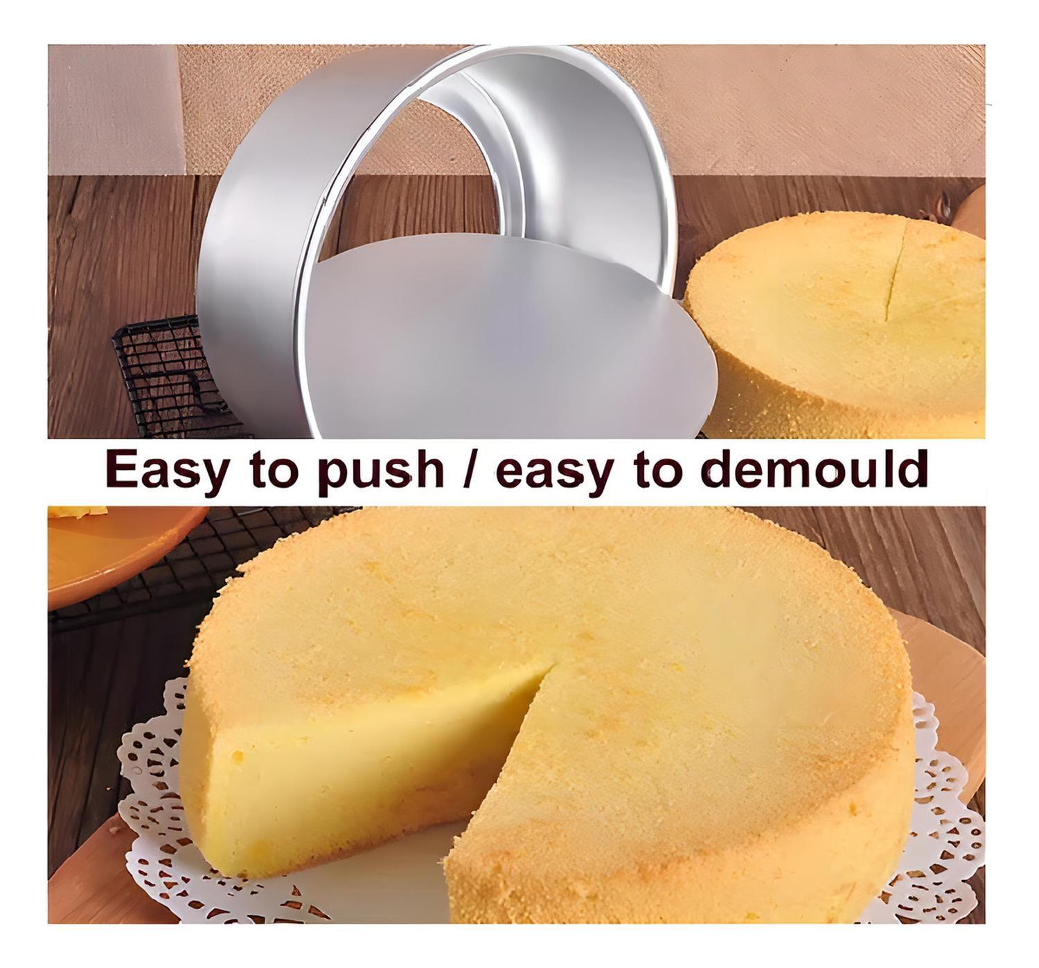 Moldes De Aluminio Para Tortas Molde Desmontable Molde 26cm-6