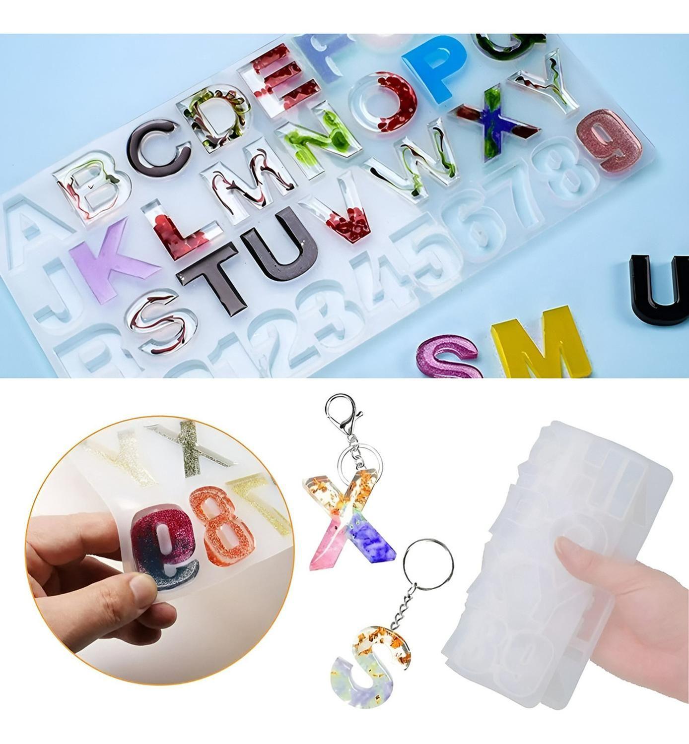 Kit Resina Moldes De Resina Epoxi Para Manualidades 363pcs-9