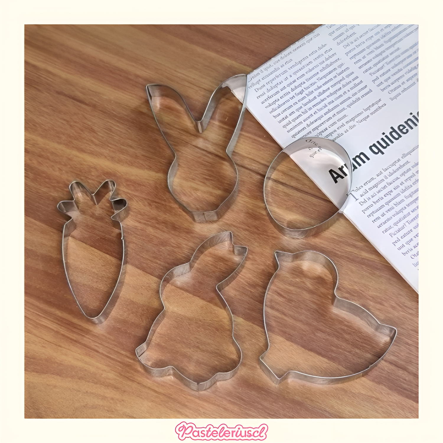 Set 16 Cortador De Galletas De Pascua moldes para galletas Kit para hornear accesorios de pastelería-9