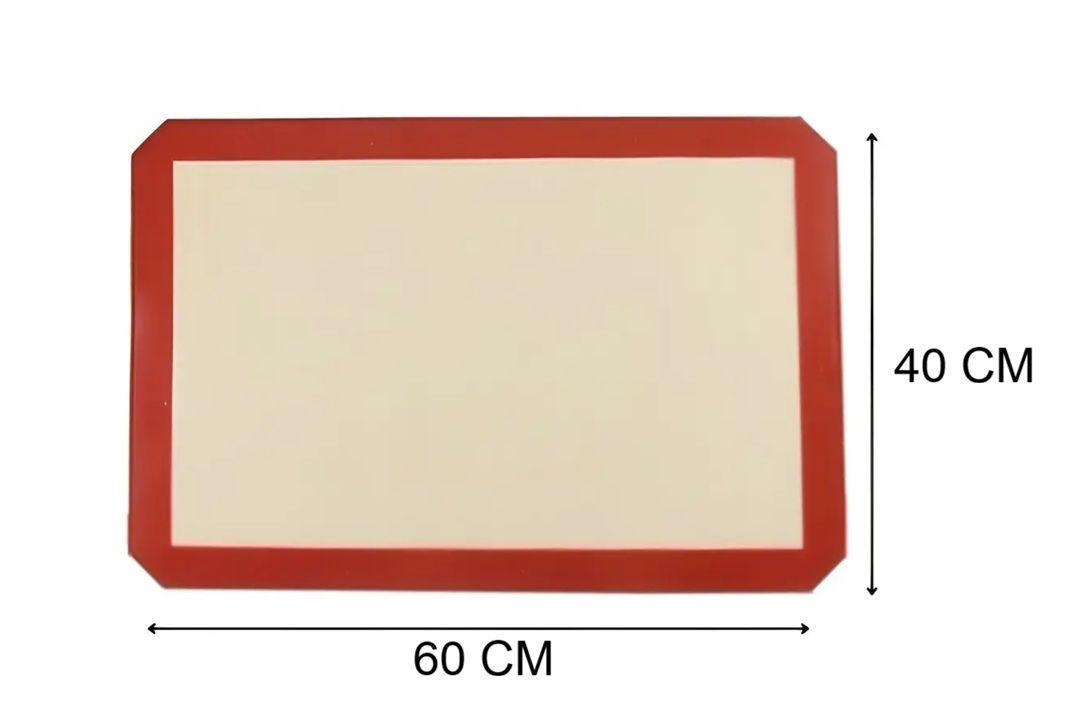 Pack X2 Tapete De Silicona Lamina De Silicona Horno 60x40cm-2