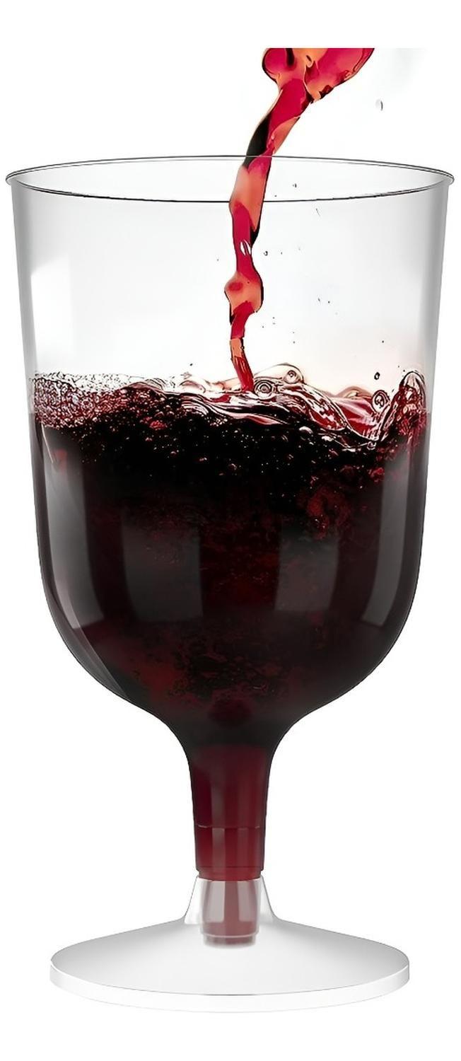 20 Copas De Vino Copa Acrilico Copa Plastico Copas 6oz/177ml Transparente-3