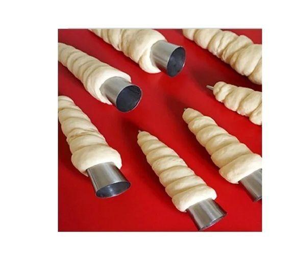 X60 Cono Molde Para Cannoli Cachito Croissant Pan Danes Molde Para Cachito Molde Cannoli Molde-6