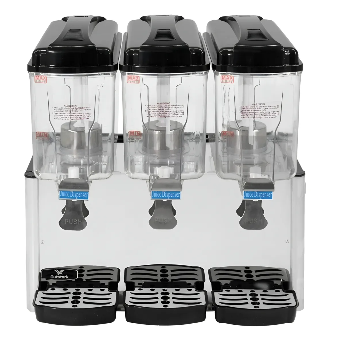 Dispensadores De Bebidas Frias Dispensador Electrico 3x18l Dispensador De Jugos Comercial Mezclador-6