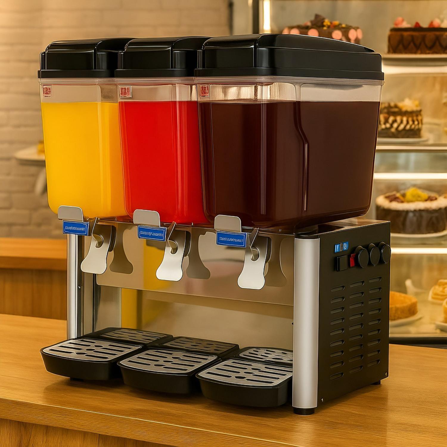 Dispensadores De Bebidas Frias Dispensador Electrico 3x18l-5