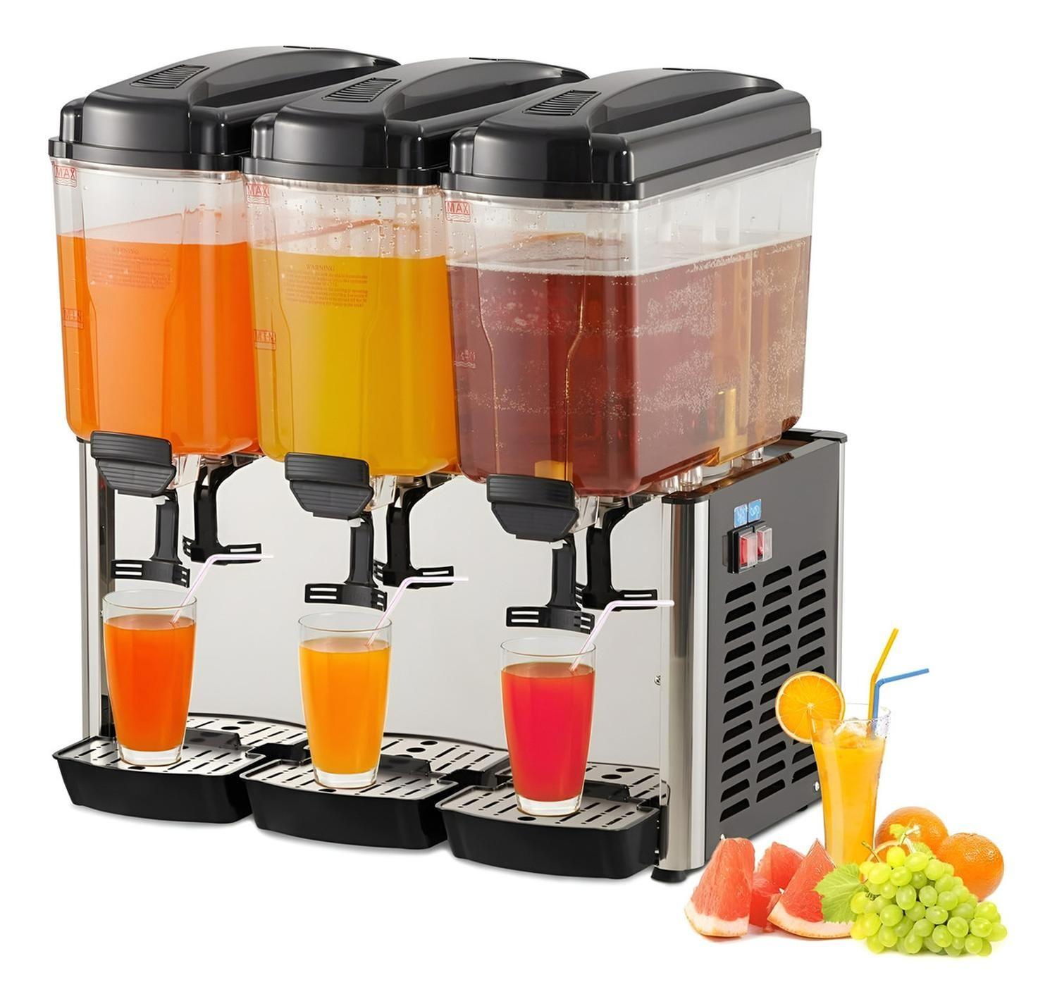 Dispensadores De Bebidas Frias Dispensador Electrico 3x18l-9