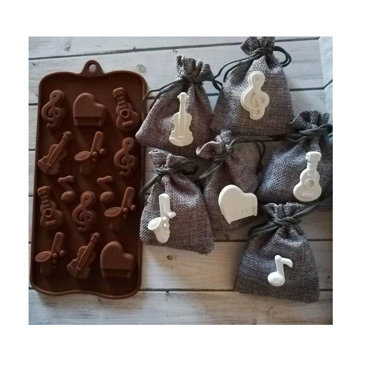 Moldes De Chocolate Moldes Silicona Chocolate Instrumentos-2