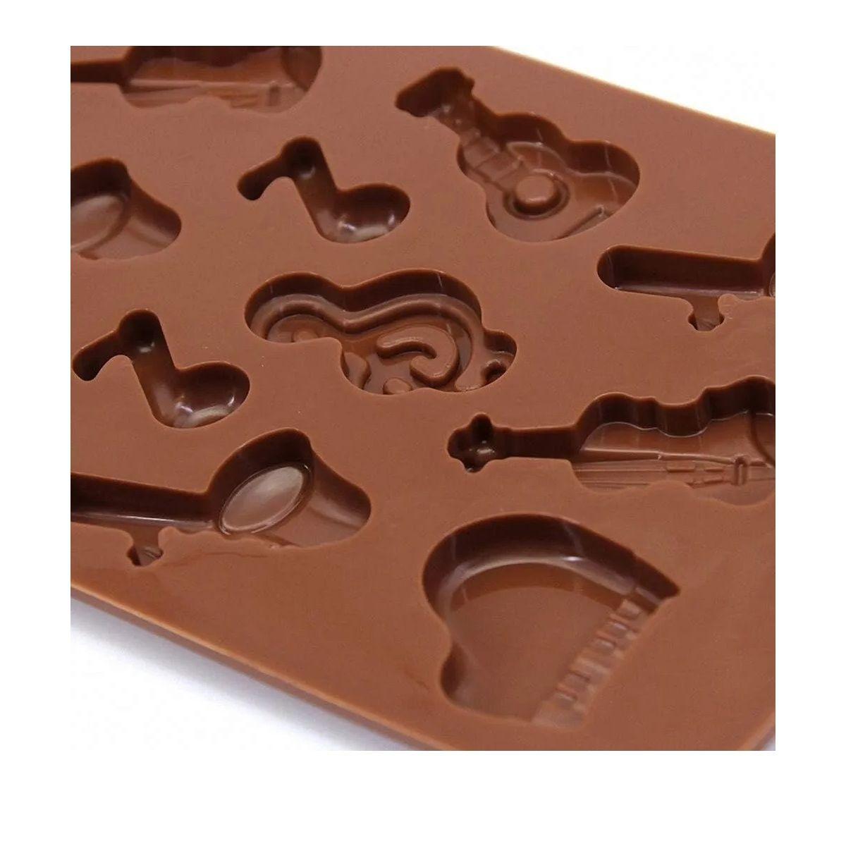 Moldes De Chocolate Moldes Silicona Chocolate Instrumentos-3