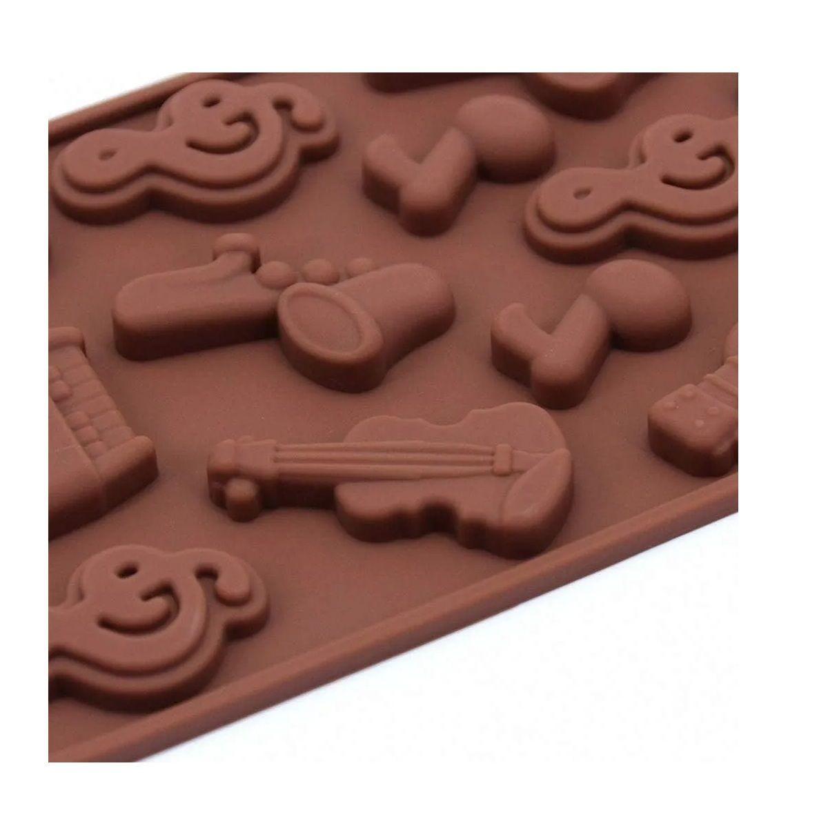 Moldes De Chocolate Moldes Silicona Chocolate Instrumentos-6