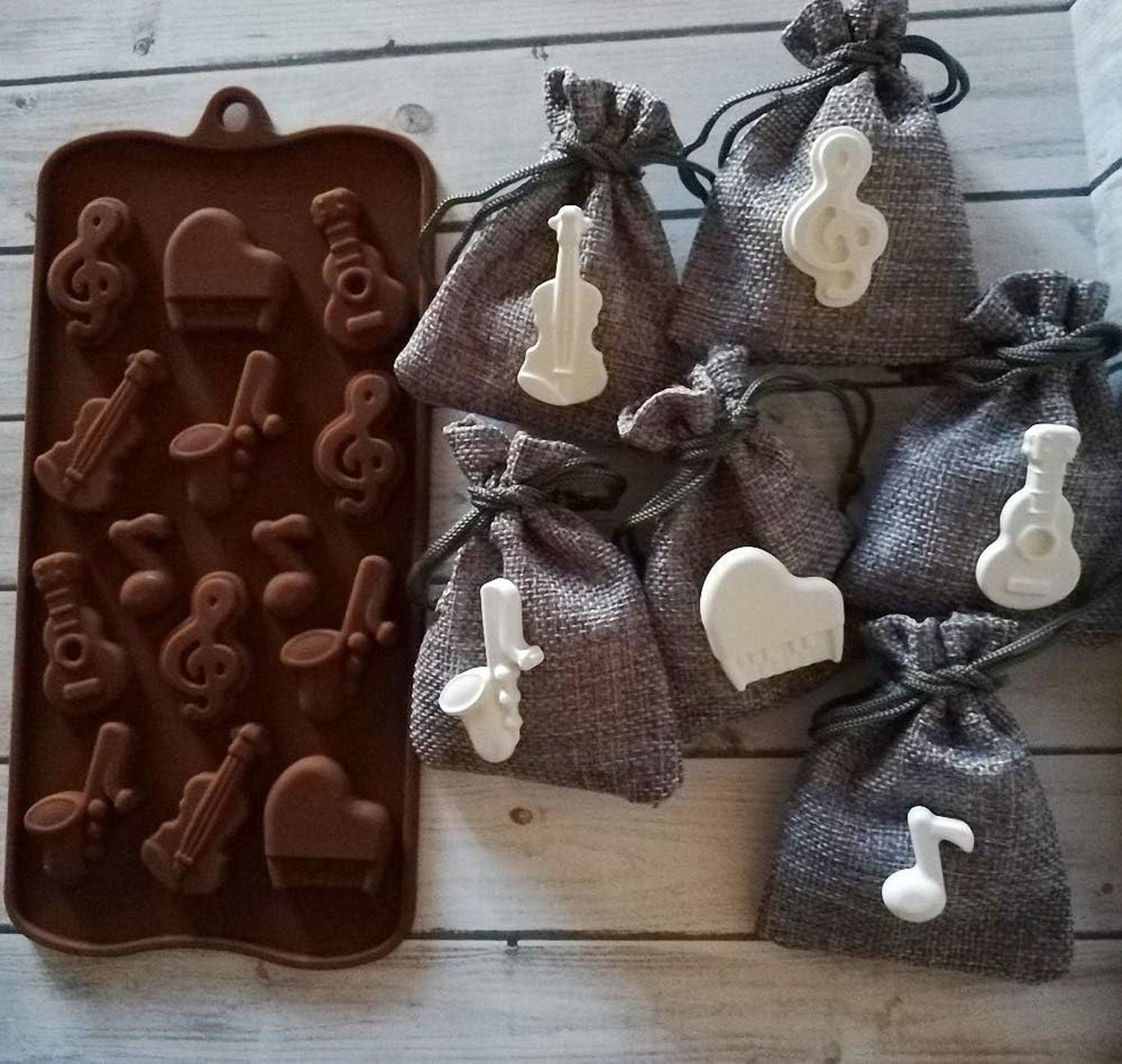 Moldes De Chocolate Moldes De Silicona Instrumentos-5