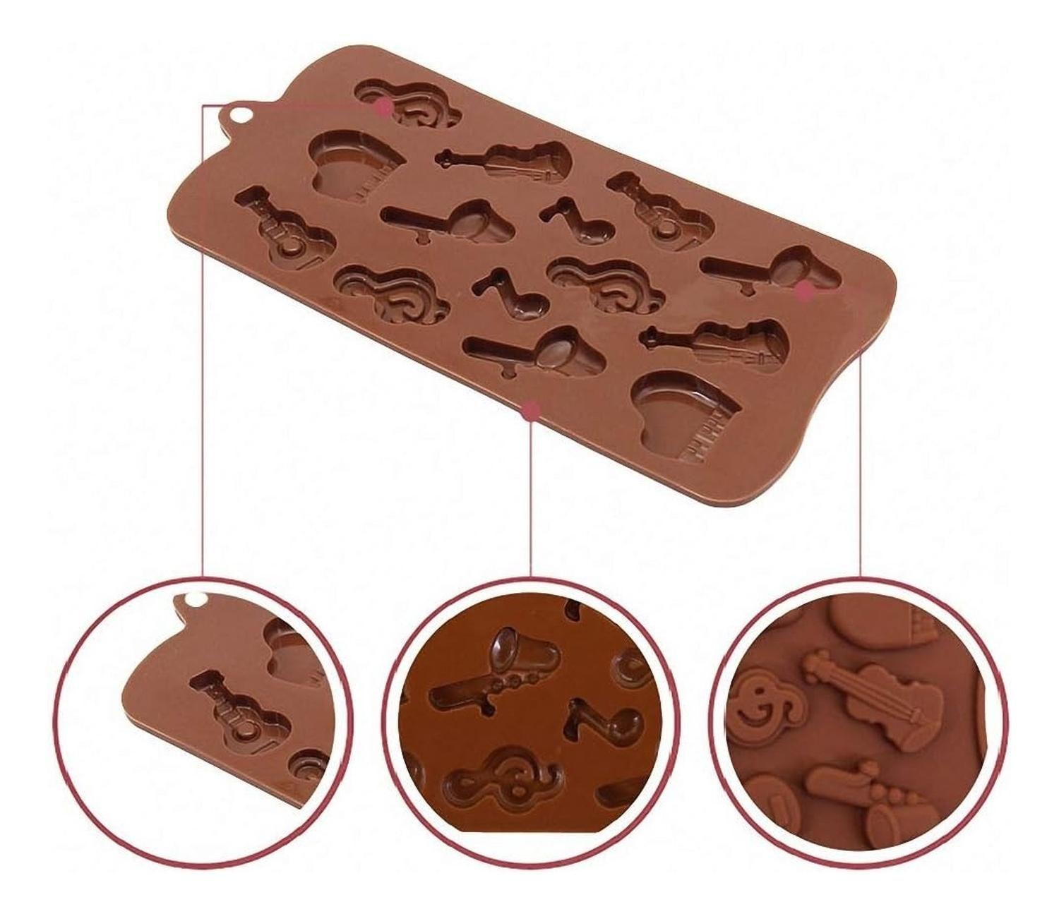 Moldes De Chocolate Moldes De Silicona Instrumentos-8