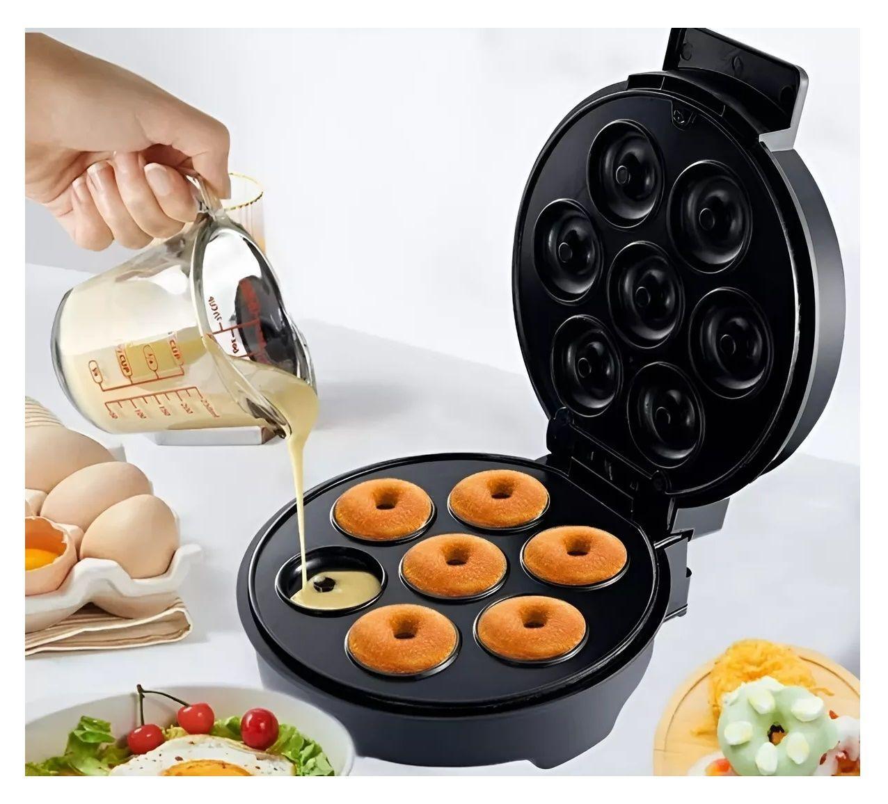 Maquina Para Donas Maquina De Donuts Mini Donas 1000w 7cav-6