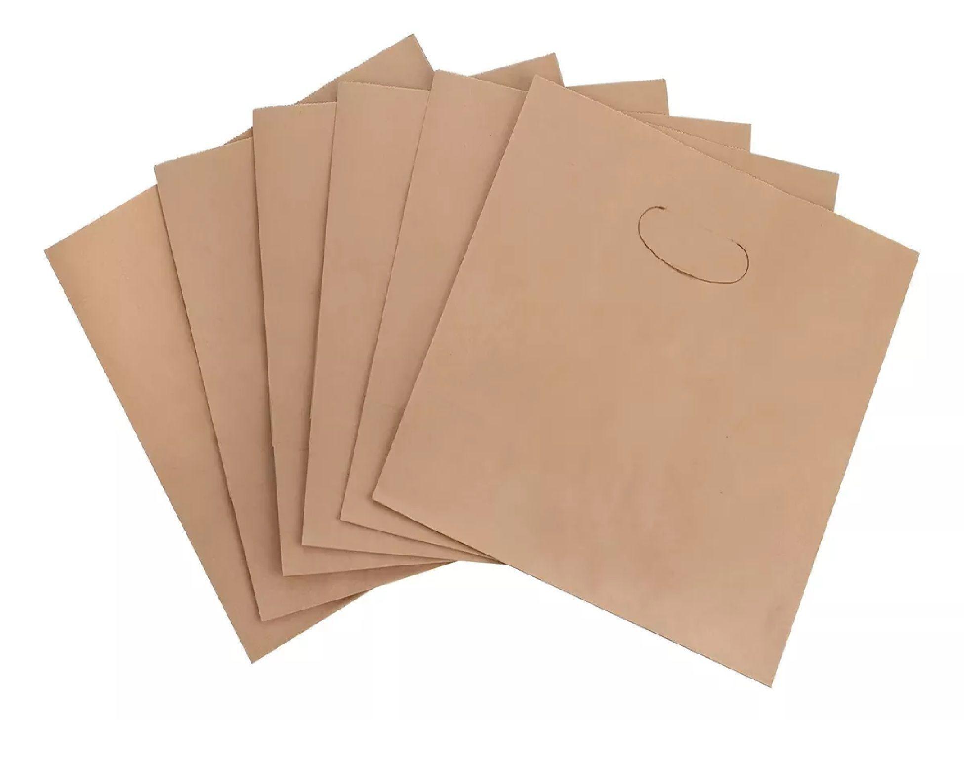 50 Bolsas Papel Bolsas Papel Kraft Bolsa Con Manilla 28x28cm50 Bolsas Papel Bolsas Papel Kraft Bolsa-7
