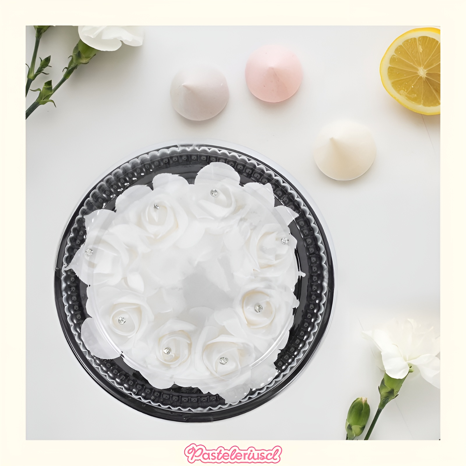 X50 Bandejas Para Torta Porta Cupcake Porta Tortas 29x8cm-7