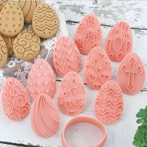 Cortador Galleta Huevos Pascua Cortadores Galletas Moldes -2