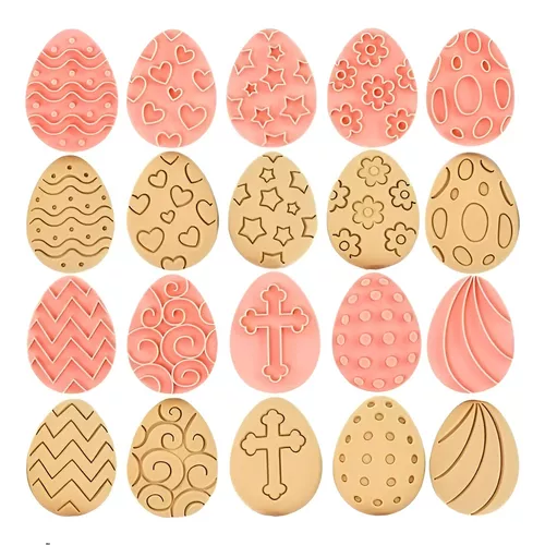 Cortador Galleta Huevos Pascua Cortadores Galletas Moldes -3