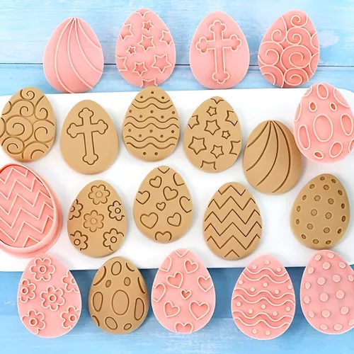 Cortador Galleta Huevos Pascua Cortadores Galletas Moldes -7